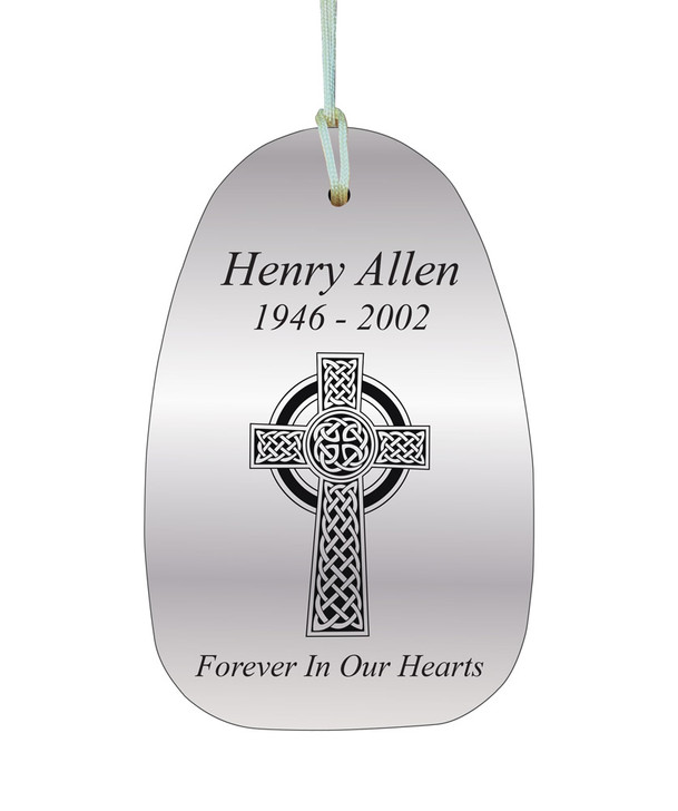 Celtic Cross Memorial Wind Chime Cremation Urn
