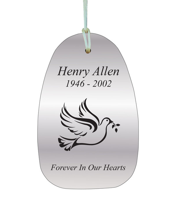 Dove Memorial Wind Chime Cremation Urn