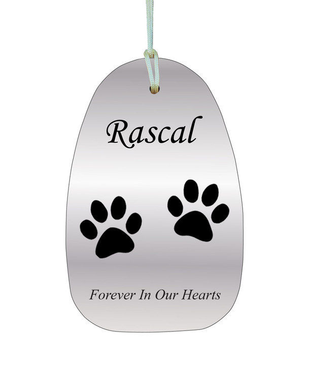 Cat Paws Memorial Wind Chime Cremation Urn