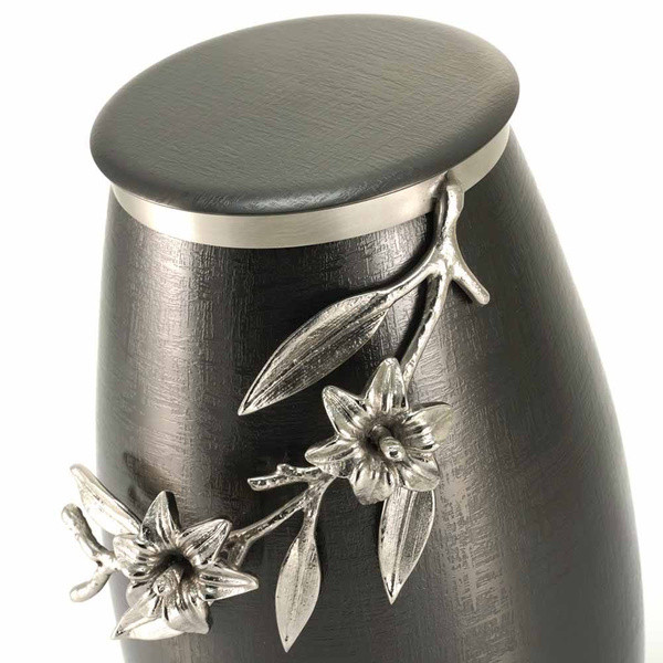 Windsong Lily Slate/Pewter Cremation Urn