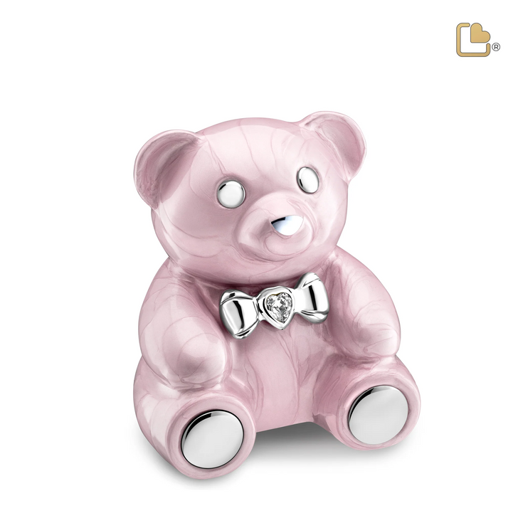 CuddleBear Child Pearl Pink Urn