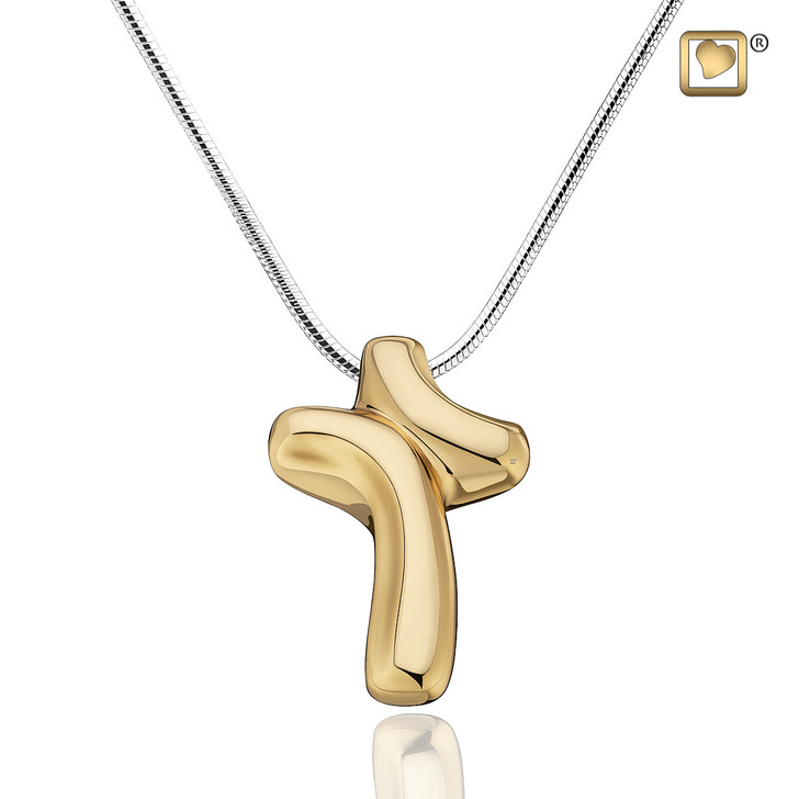 LoveCross Gold Vermeil Sterling Silver Cremation Jewelry