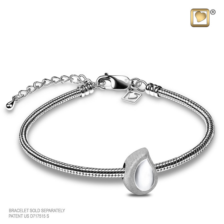 TearDrop Two Tone Cremation Bead