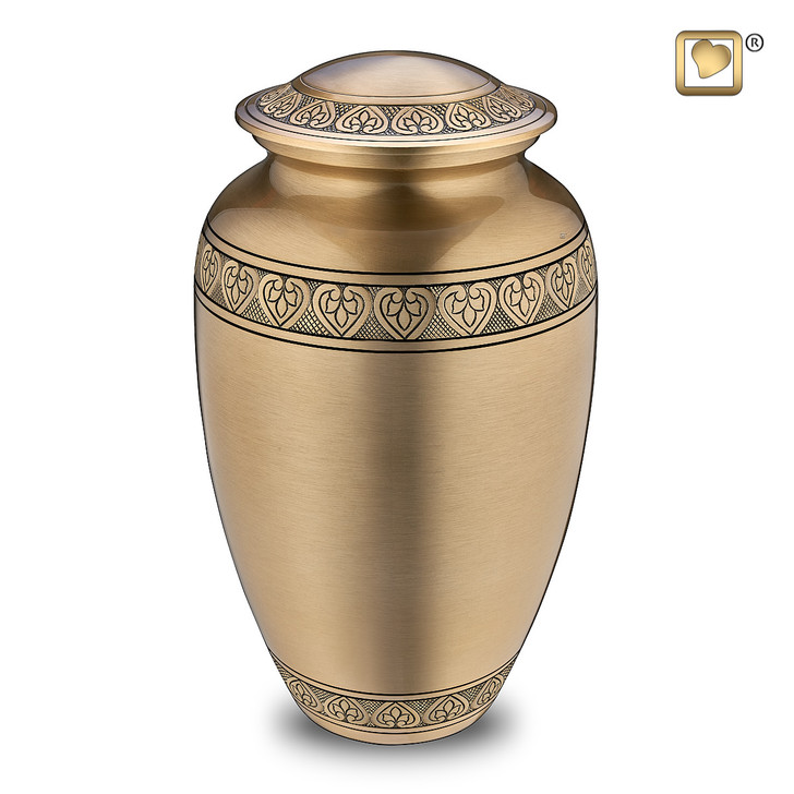Classic Brushed Gold Urn