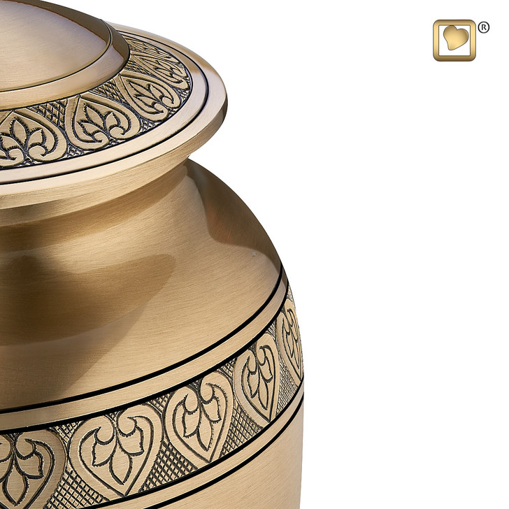 Classic Brushed Gold Urn