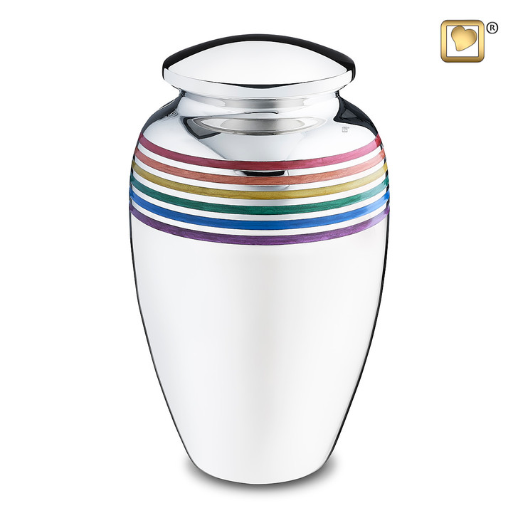 Pride Rainbow Urn