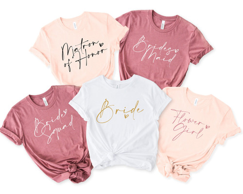 Bridal Party Shirts, Team Bride, Bride Shirt, Bachelorette Party Shirts, Bridesmaid Shirts, Bridesmaid Proposal Gift, Squad Tank, Tank Tops