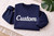 Embossed Custom Sweatshirt Hoodie or Tee | Puff Print Team Shirt | Personalized Game Day Gift | School Spirit Shirt | Custom Name Apparel