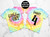 Custom Tie Dye Birthday Shirt | Rainbow Name Age Tee