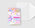 Unicorn Digital Invitation - Girl's Birthday Invite - DIY Birthday Template - Edit with Corjl - Instant Download! Unicorn Party Phone Invite