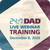 Live! 24:7 Dad® 4th Ed. Public Webinar Training: Tuesday, December 8, 2026