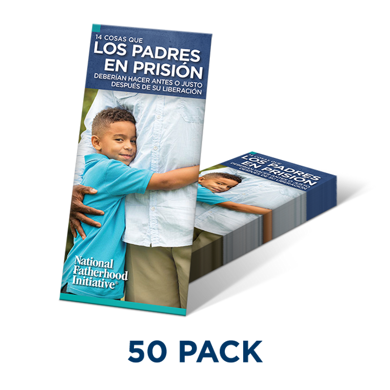 Brochure: 14 Things Dads In Prison Should Do Before Or Right After Release (SP)