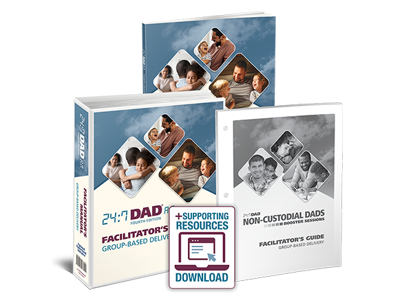 24:7 Dad® AM® 4th Ed. w/ Booster Sessions For Non-Custodial Dads