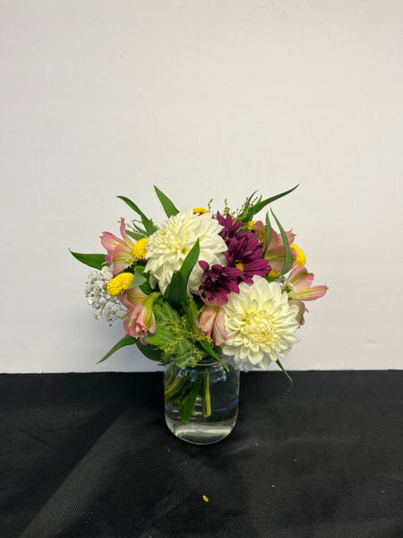 Mason Jar arrangement