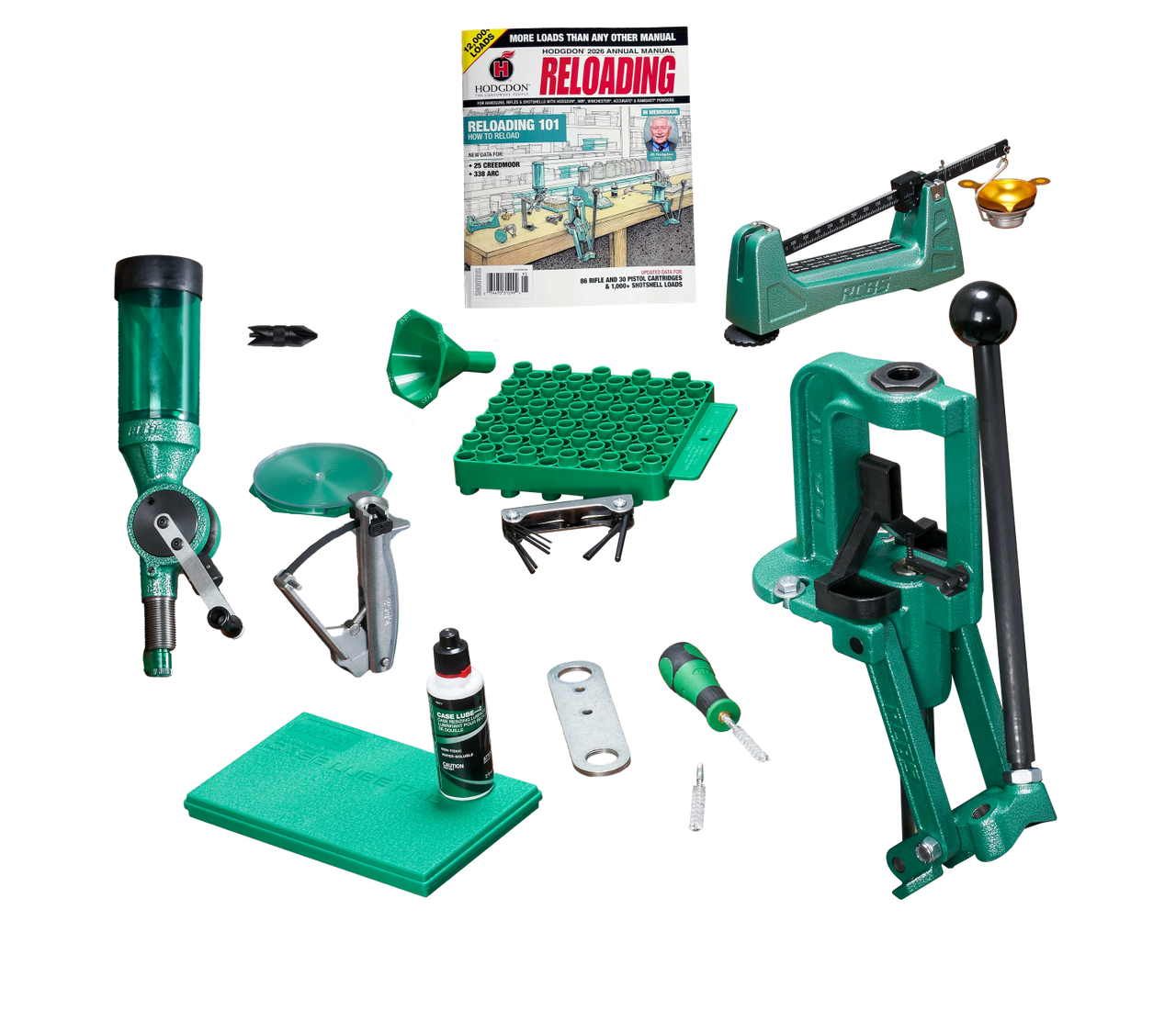 Rock Chucker Supreme Master Reloading Kit | Complete Press, Scale