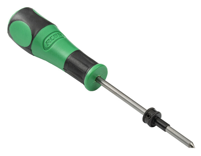 Flash‑Hole Deburring Tool with Pilot/Stop | Caliber-Specific Pilot ...