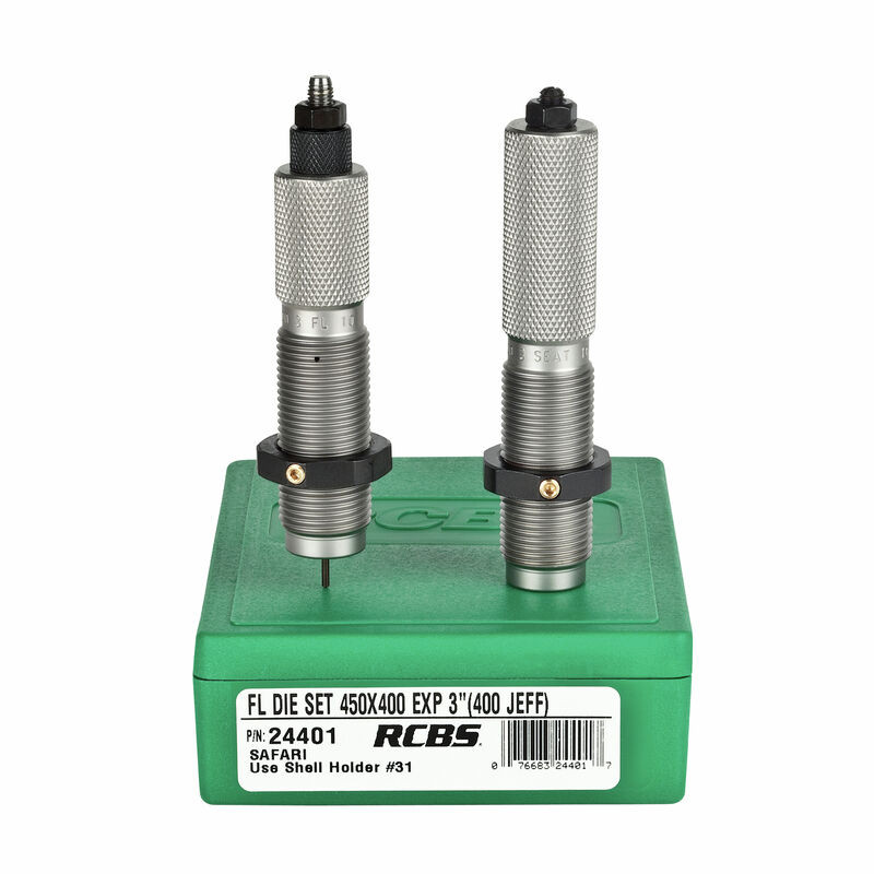 Safari Full‑Length Die Set | Sizer & Seater for Dangerous‑Game