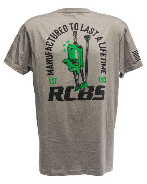 RCBS Rock Chuck T-Shirt, Gray