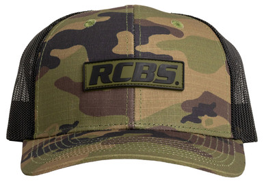 RCBS Woodland Camo Hat