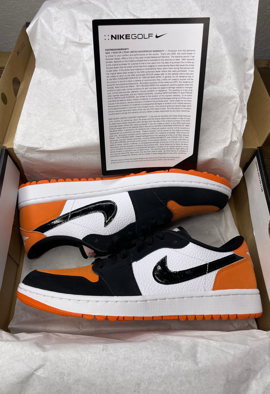 Air Jordan 1 low golf shattered backboard 2022 (size 10)