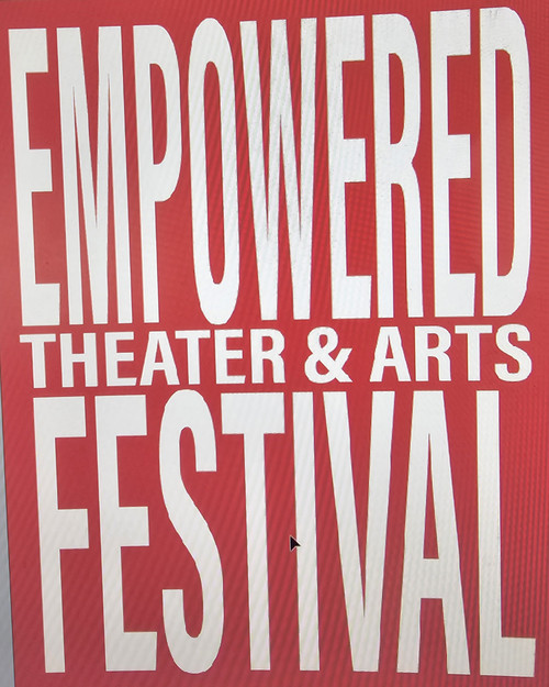 Keepsake souvenir Empowered Theater and Arts Festival Program