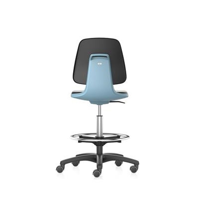 BIMOS - Labsit NON-ESD Chair+ 9123E - Desk-to-Bench Height w/Foot Ring
