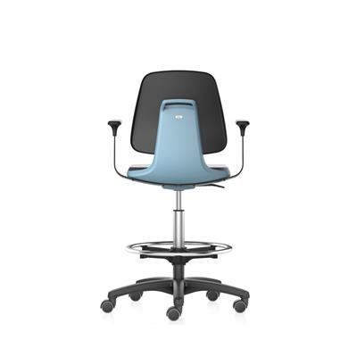 BIMOS - Labsit ESD Chair+ 9123E - Desk-to-Bench Height w/Foot Ring & Arms