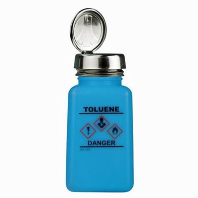 Menda - Bottle Only, HCS Label, Toluene Printed, Blue, 6 Ounce