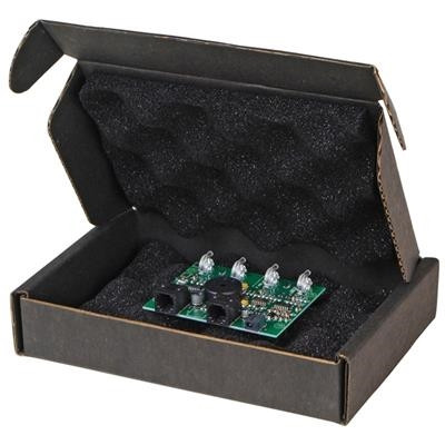 Protektive Pak - Circuit Board Shipper W/Black Foam, 10-1/2 x 8-1/2 x 2-1/2
