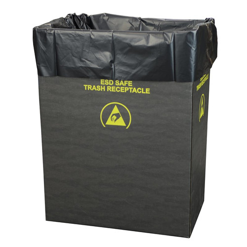 Protektive Pak - ESD Trash Receptacle Liners - 50 Count - 55 Gallon