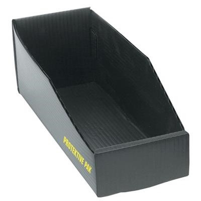 Protektive Pak - Plastek Open Bin Box - 18" x 8" x 4"