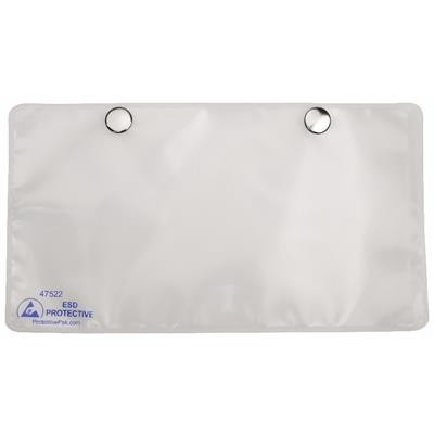 Protektive Pak - Card Holder, Dissipative, With Snaps, 4''X7'' Insert, 25Pk