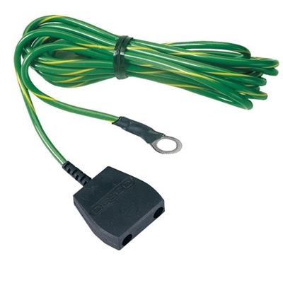 Desco - Cord Common Ground - 10mm Stud - No Resistor - 15' Cord