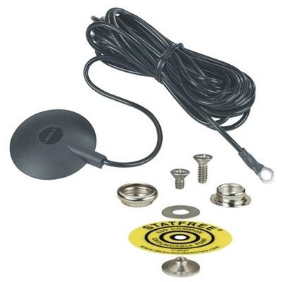 Desco - Floor and Worksurface 15' Ground Cord with Universal Snap Kit