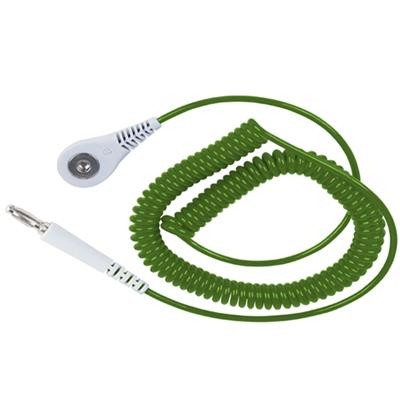 Desco - Jewel 6' Coiled Cord - Emerald