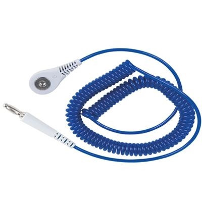 Desco - Jewel 6' Coiled Cord - Saphire