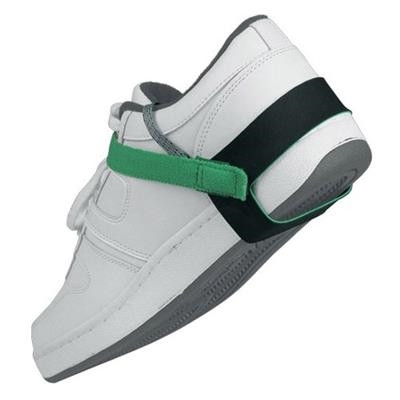 Desco - Premium Hook and Loop Heel Grounder - 2 Megohm Resister - Green