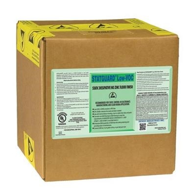 Desco - Statguard Low-VOC Floor Finish - 5 Gallon Cube Bag-In-Box