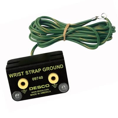 Desco - Wrist Strap Bench Mounted Grounding Station
