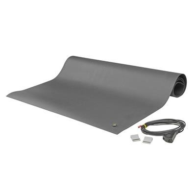 SCS - Mat Kit, 2-Layer Rubber, 8900 Series, Gray, 0.065" x 24" x 48"