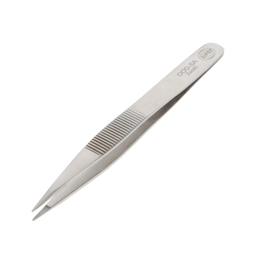 Swanstrom - Style OOD Tweezers, Strong Thick Serrated Tips, Stainless Steel