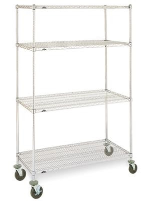 Metro - Super Erecta Stem Caster Cart - 24" x 48"