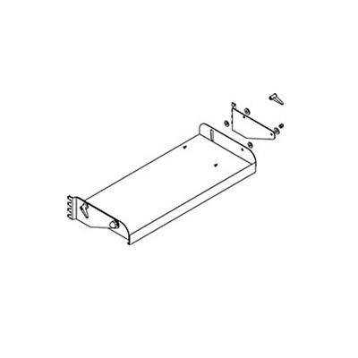 IAC - MTS Utility Shelf, Sky Blue - ESD, 43.5"