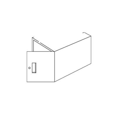 IAC - Workbench Storage, Sky Blue - 12" Locker