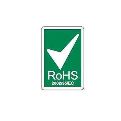 Identco - RoHS Label - 1.50" x 1.00" - 2,500 Count