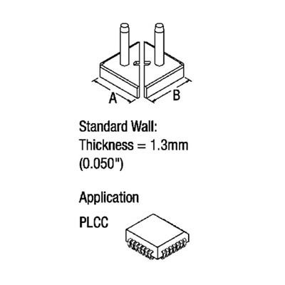 PACE - TT-65 Tip - PLCC Removal - 0.670" x 0.670"