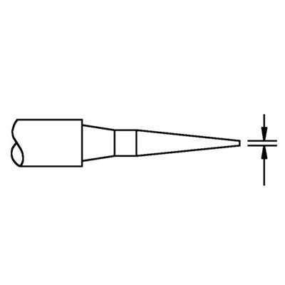 PACE - THC Soldering Tip - Bevel - 0.016"