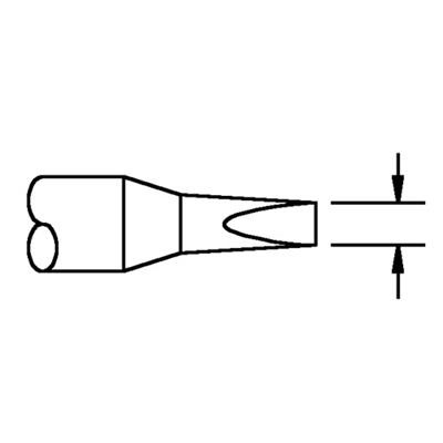 PACE - THC Soldering Tip - Chisel - 0.094"