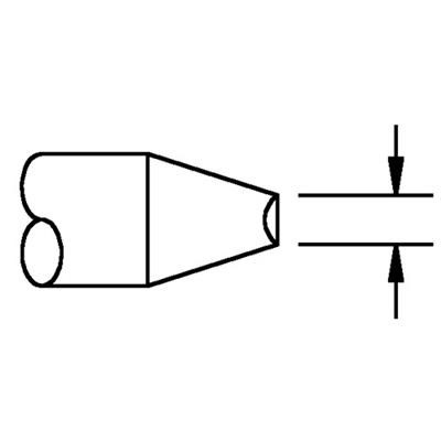 PACE - THC Soldering Tip - Chisel - 0.078"