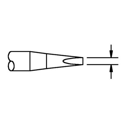PACE - THC Soldering Tip - Chisel - 0.063"